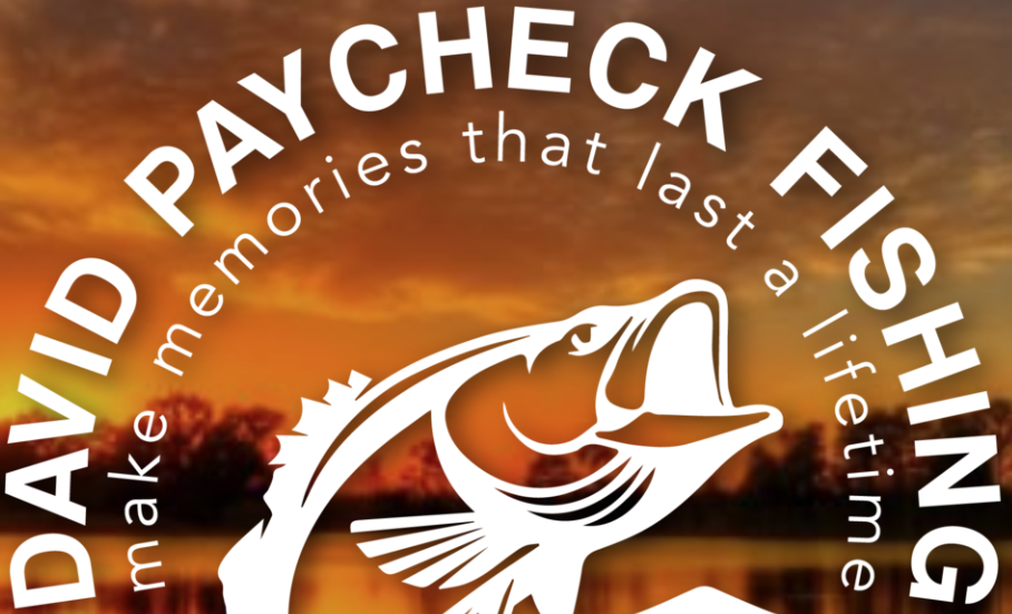 David Paycheck Fishing Logo