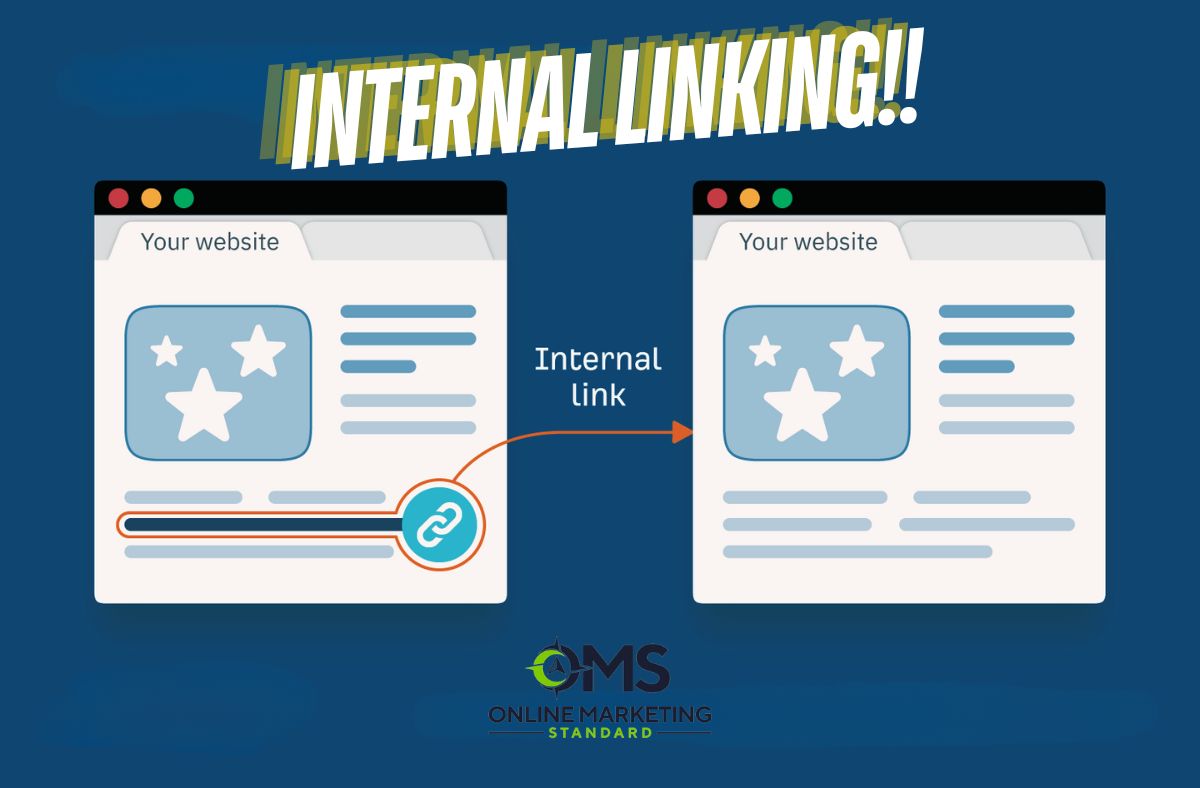 A search engine crawl finding internal links for OMS to implement a technical SEO strategy