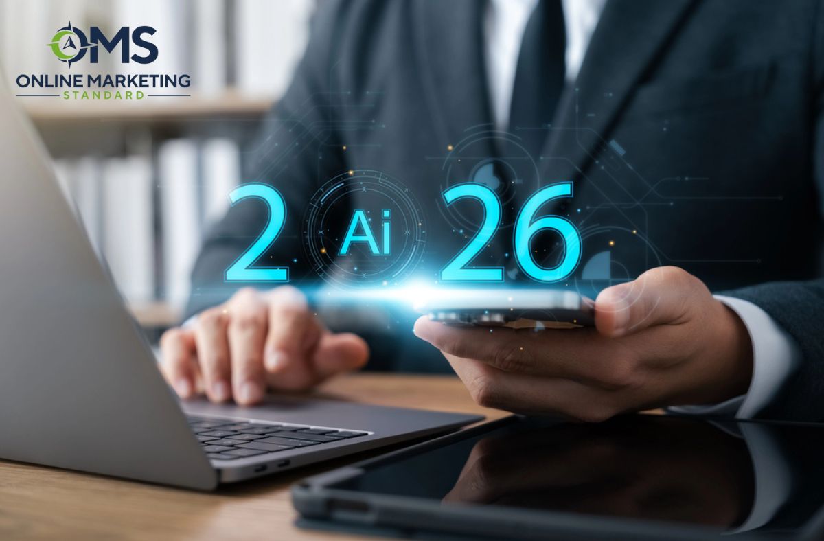 Business owner finding affordable seo services where OMS is analyzing local search results and performance of relevant web pages in competitive markets