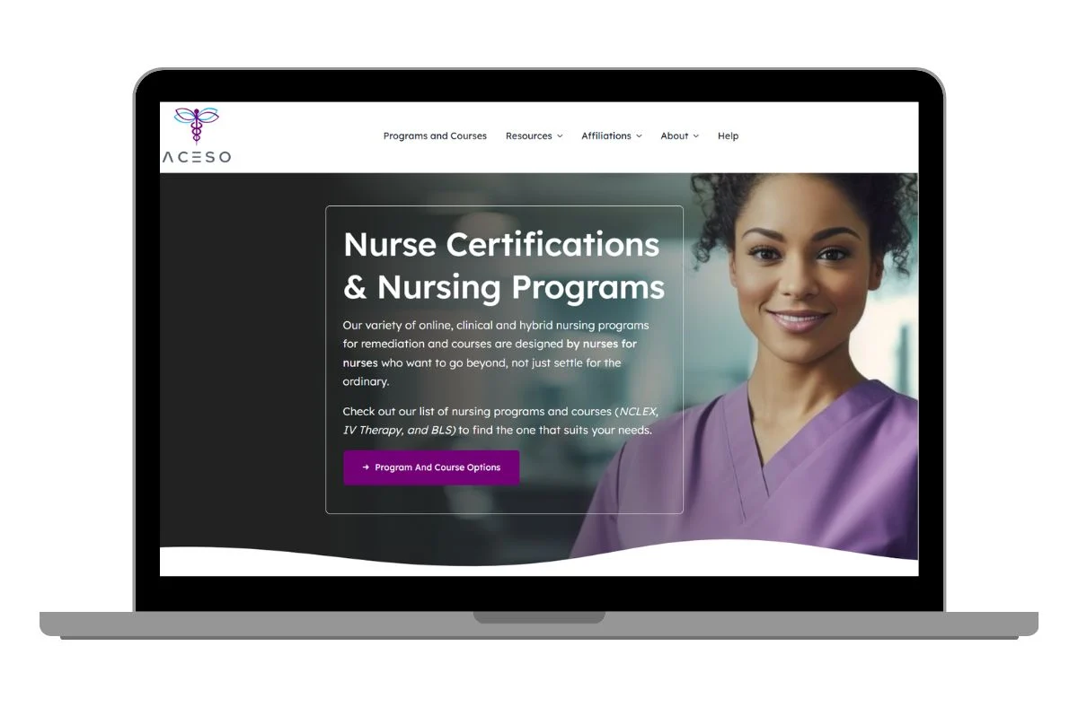 Aceso New WordPress Website Using Avada